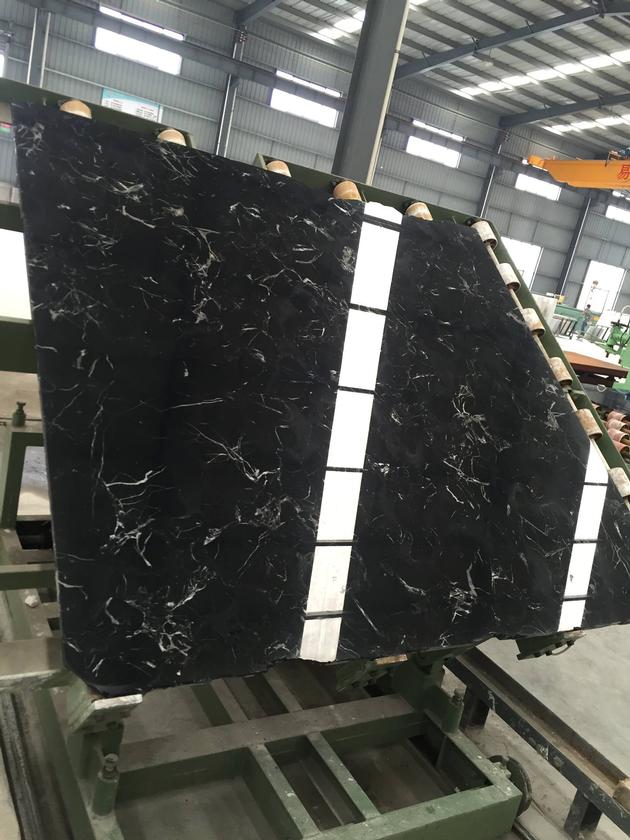 New Black Ice Flower Marble for Bathroom Background Wall & Floor Tiles