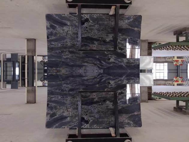 Beautiful High Polished Lava Ocean Marble