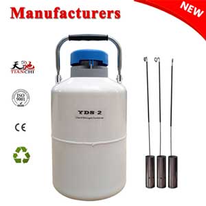 TIANCHI Cryo shipper dewar 2L Semen container YDS-2L price in MZ