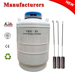 TIANCHI Cryogenic Tank Dewar 35L Semen