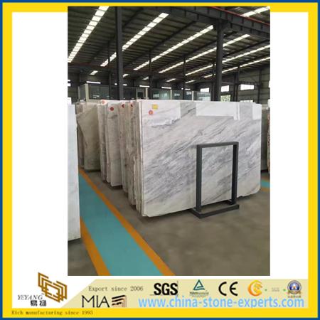 Beautiful High Polished Vemont Grey Marble for Bathroom Background Design