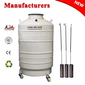 TIANCHI Cryogenic freezer 80L Semen container YDS-80L price in MU