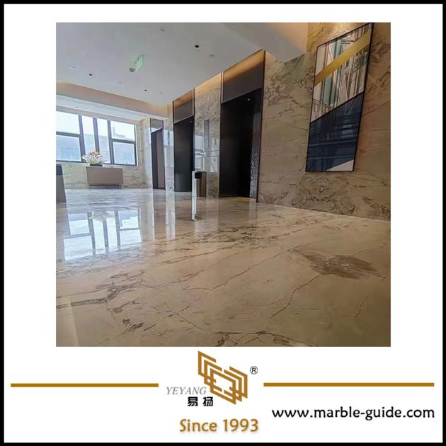 Luxury Burberry Grey Marble For Hotel