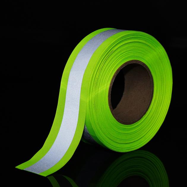 High visibility warning safety reflective ribbon stripe for vest