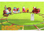 electric toy train -blue cat, kitty, koala