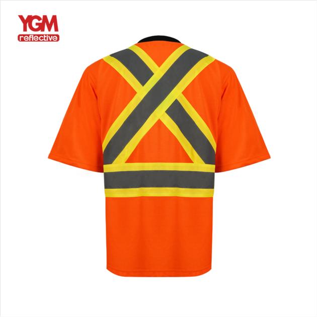 Hi Vis Safety Reflective T Shirt