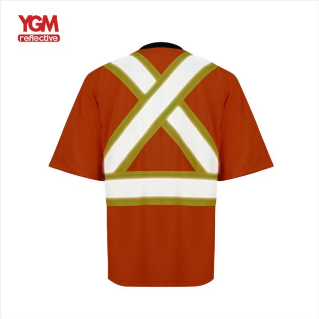 Hi Vis Safety Reflective T Shirt