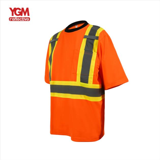 Hi Vis Safety Reflective T Shirt