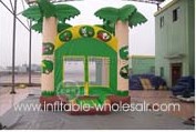 ybou744 tropical forest inflatable bouncer