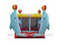 ybou839 dolphine inflatable bouncer
