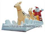 ychr001 Christmas journey inflatable christmas