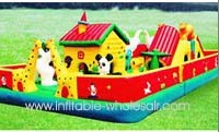 yfun127 inflatable courtyard harmonious funland