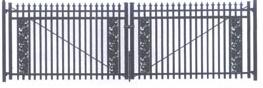 gate and fence of western styles