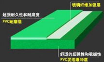 PVC Sports Floor Dissect Chart