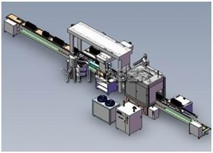 Polymer battery combination automatic laser welding machine