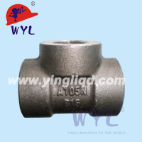 Forged steel pipe fittings