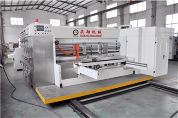 4 colors automatic high speed paperboard flexo printing slotting rotary die cutting/cutter machine