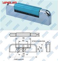 Refrigerator hinges latches 