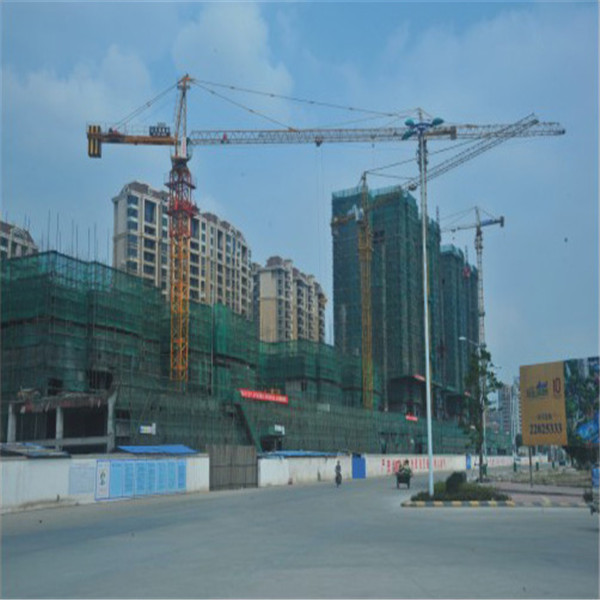 QTZ100(TC5515C)   Trustworthy Self Erecting FIxed Hydraulic Construction Building Tower Crane