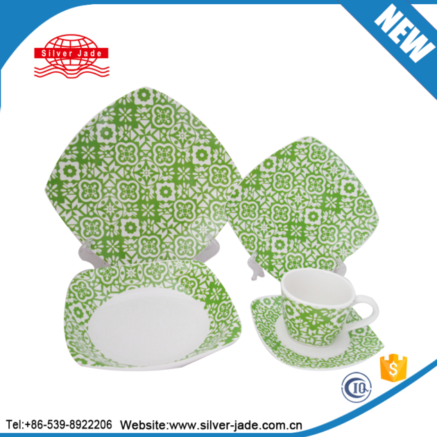 royal Gibson brand wholesale ceramic tableware dinnerset/dinner set with new decals in round and squ