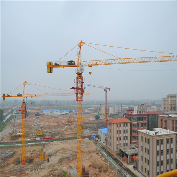 QTZ100(TC6513B)  Trustworthy Self Erecting FIxed Hydraulic Construction Building Tower Crane