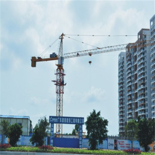 QTZ125(TC6016C)  Trustworthy Self Erecting FIxed Hydraulic Construction Building Tower Crane