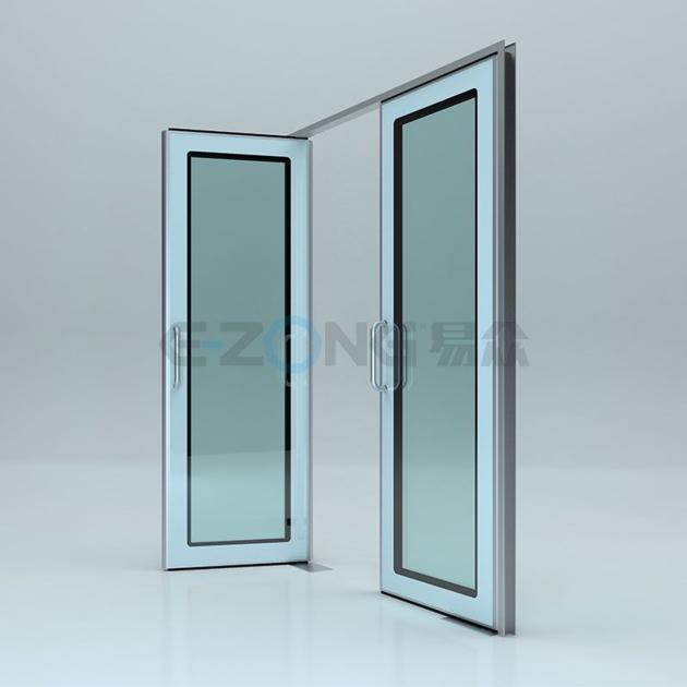 Floor spring door used in hospital