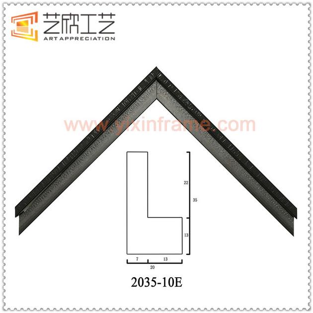 Modern Picture Frame Molding L-shaped Oil Painting Frames Moulding 2035