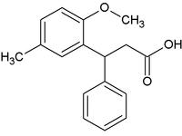 3-(2-Methoxy-5-methylphenyl)-3-phenylpropanoic acid 