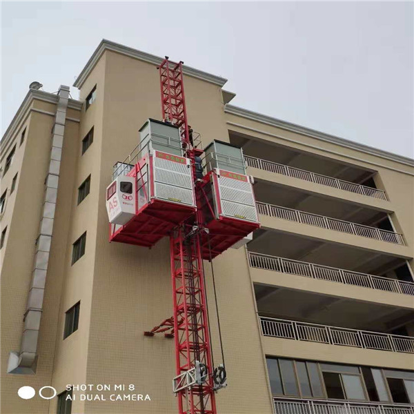 2.7Tons capacity high speed Height Building Construction Crane Hoist
