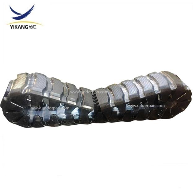 Rubber tracks over the tirefor skid steer loader 390x152.4x27 (12x6x27)