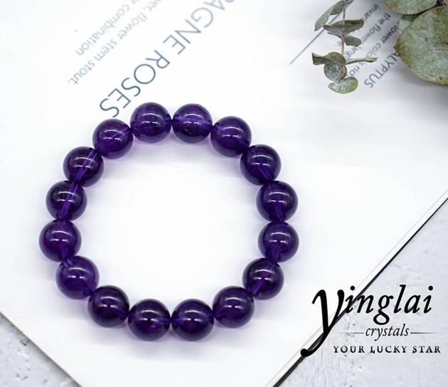 Amethyst bracelet natural crystal bracelets