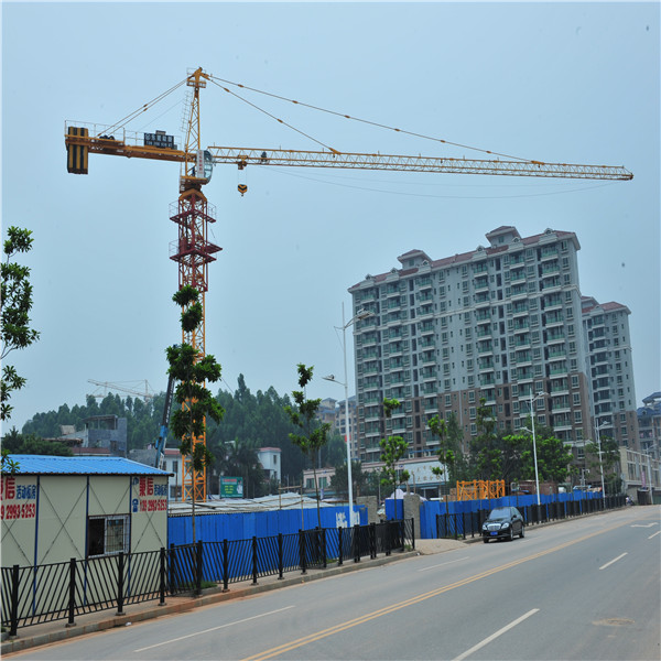 QTZ100(TC6016B) Trustworthy Self Erecting FIxed Hydraulic Construction Building Tower Crane