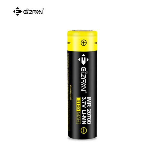 ODM Efan IMR 20700 3100mAh 30A/40A 3.7V Battery