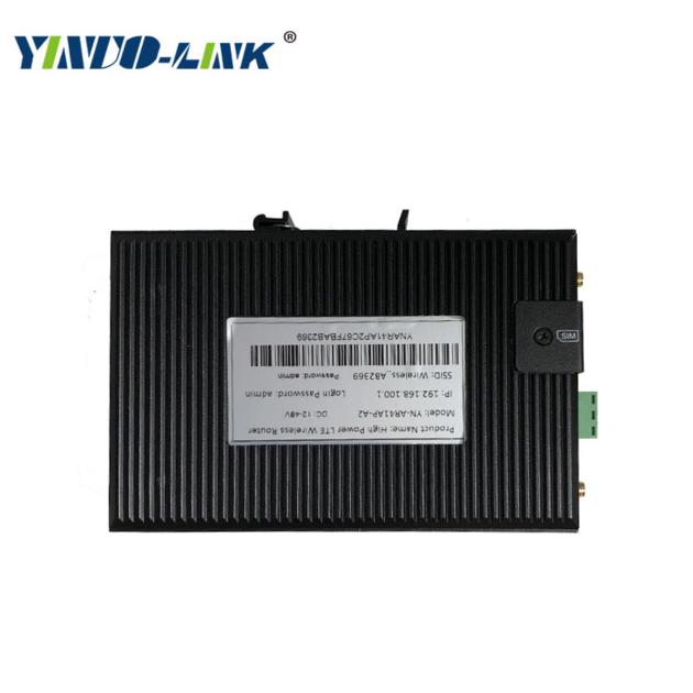 Yinuo-link firewall high power router industrial din rail 4G wifi router support openwrt