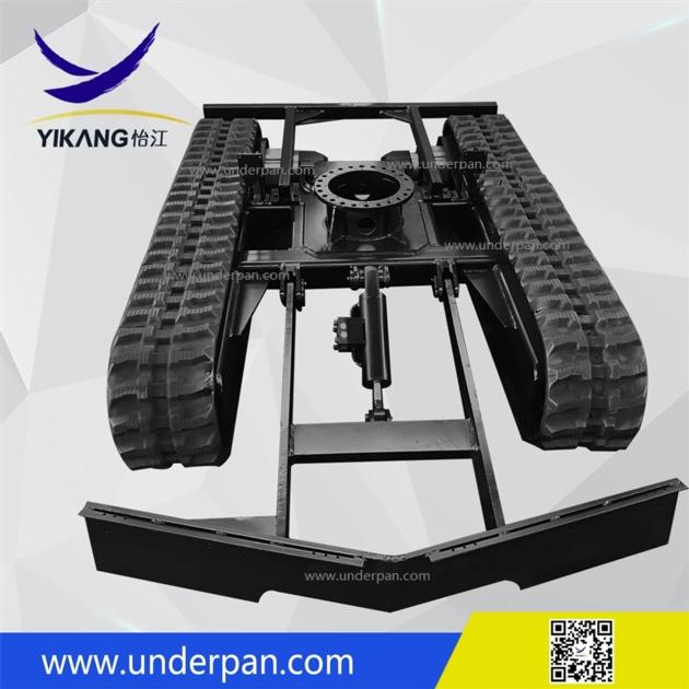Custom Rubber Pads Steel Track Undercarriage