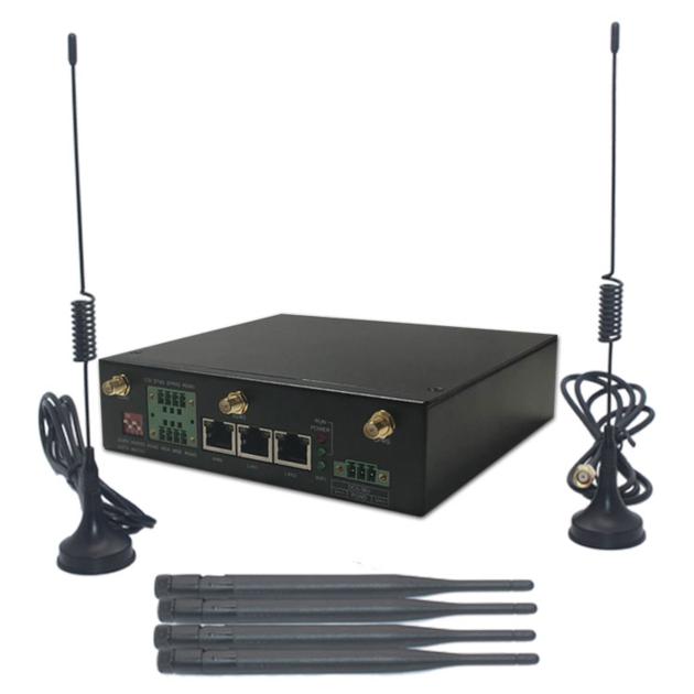 300M high power industrial 4g lte wireless router support VPN function