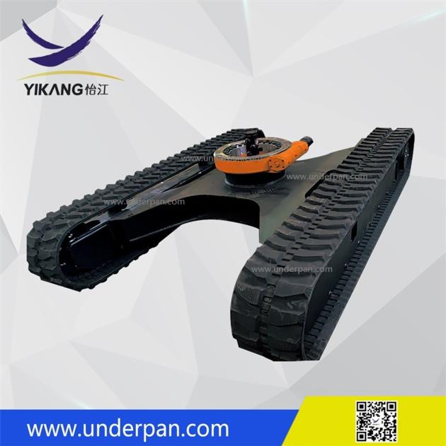 undercarriage with hydraulic motor steel chassis system for 0.5-150 ton crawler drilling excavator