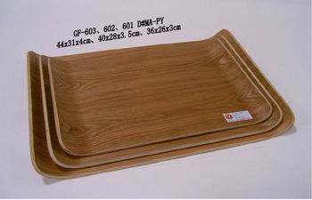 wood tray fruit tray food tray serving tray gift