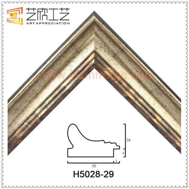 Plastic Picture Frame Moulding H5028 In