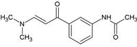 N-Ethyl-N-3-((3-dimethylamino-1-oxo-2-propenyl)phenyl)acetamide