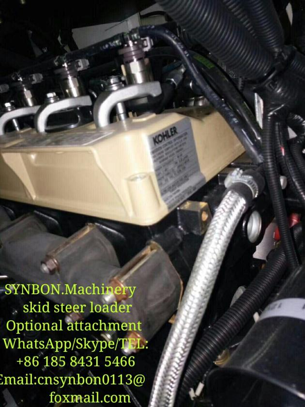 Skid Steer Loader Four Wheel Drive