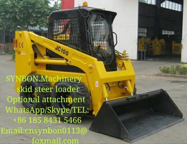Skid Steer Loader Four Wheel Drive