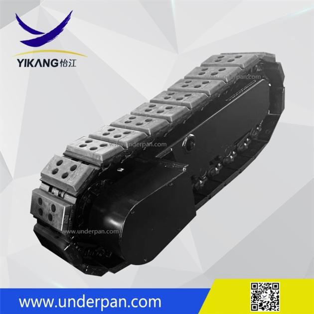 Custom Rubber Pads Steel Track Undercarriage