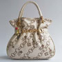 Louis Vuitton Collection Satchel Ivory Leather Handbag LV M95038
