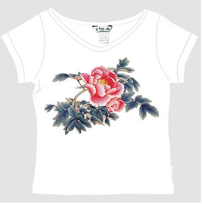 Personalized Women's V-Neck T-shirt (white)