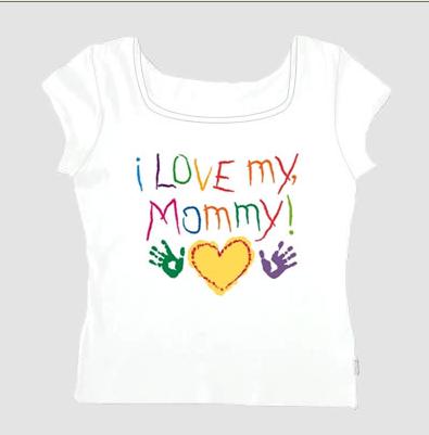 Personalized Women's Rectangle Neck T-shirt (white)