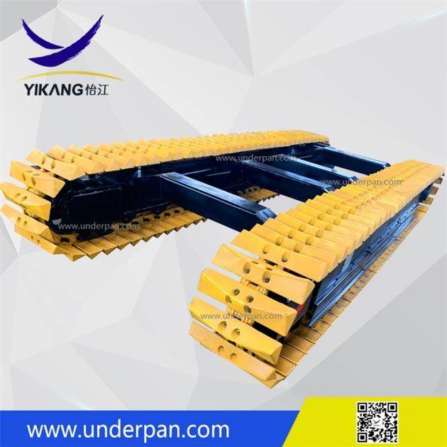 Custom Rubber Pads Steel Track Undercarriage