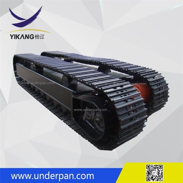 China custom steel track undercarriage for crawler excavator drillingrig crusher  chassis from China