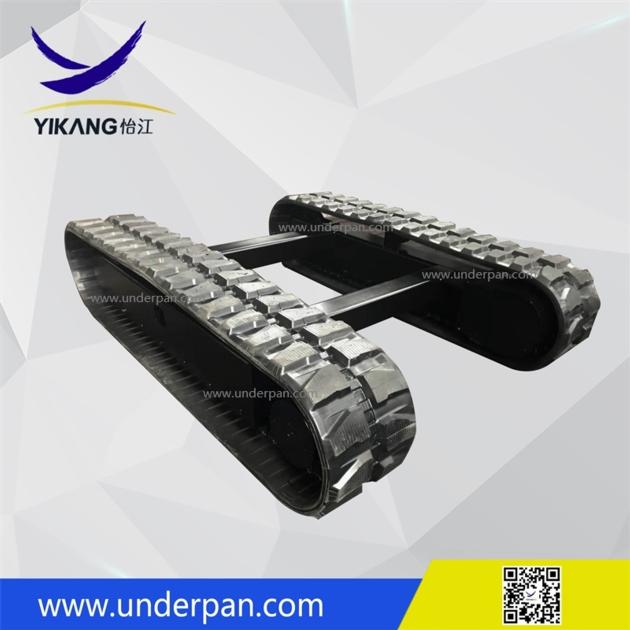 Rubber track undercarriage for 1 ton 2 ton 3 ton 4 ton 5 ton 6 ton 7 ton crawler drilling rig